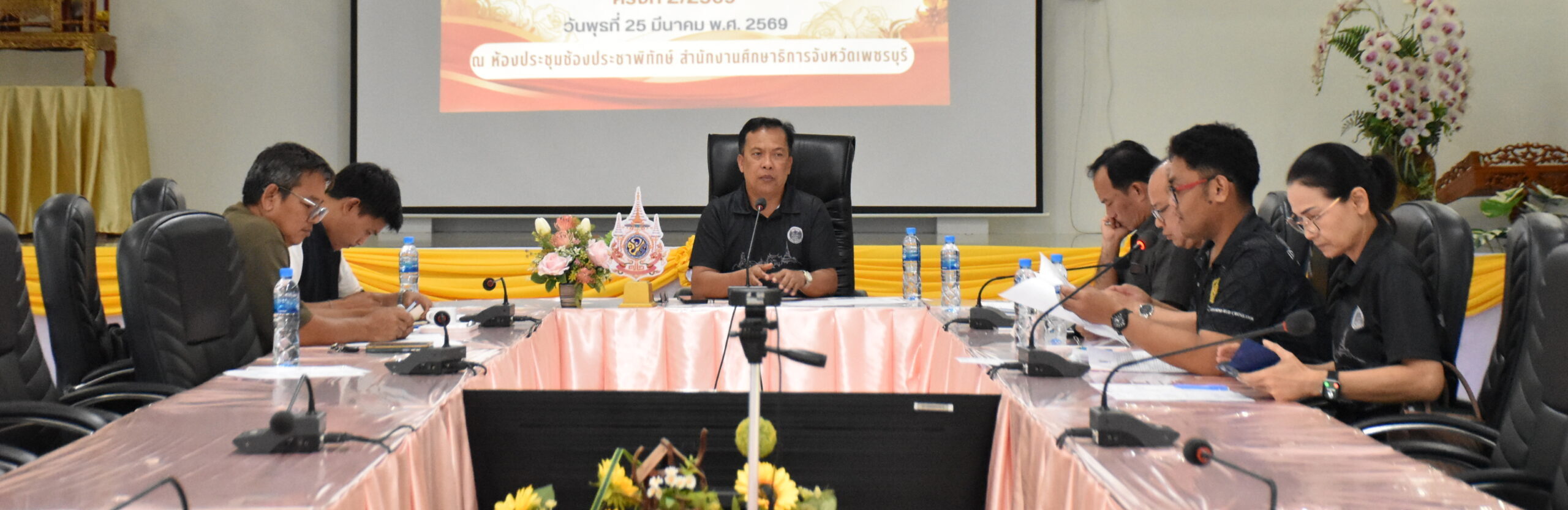 ประชุมคณะกรรมการตรวจรับพัสดุ โครงการปรับปรุงอาคารสำนักงาน แบบ สปช. 017 ครั้งที่ 2/2569