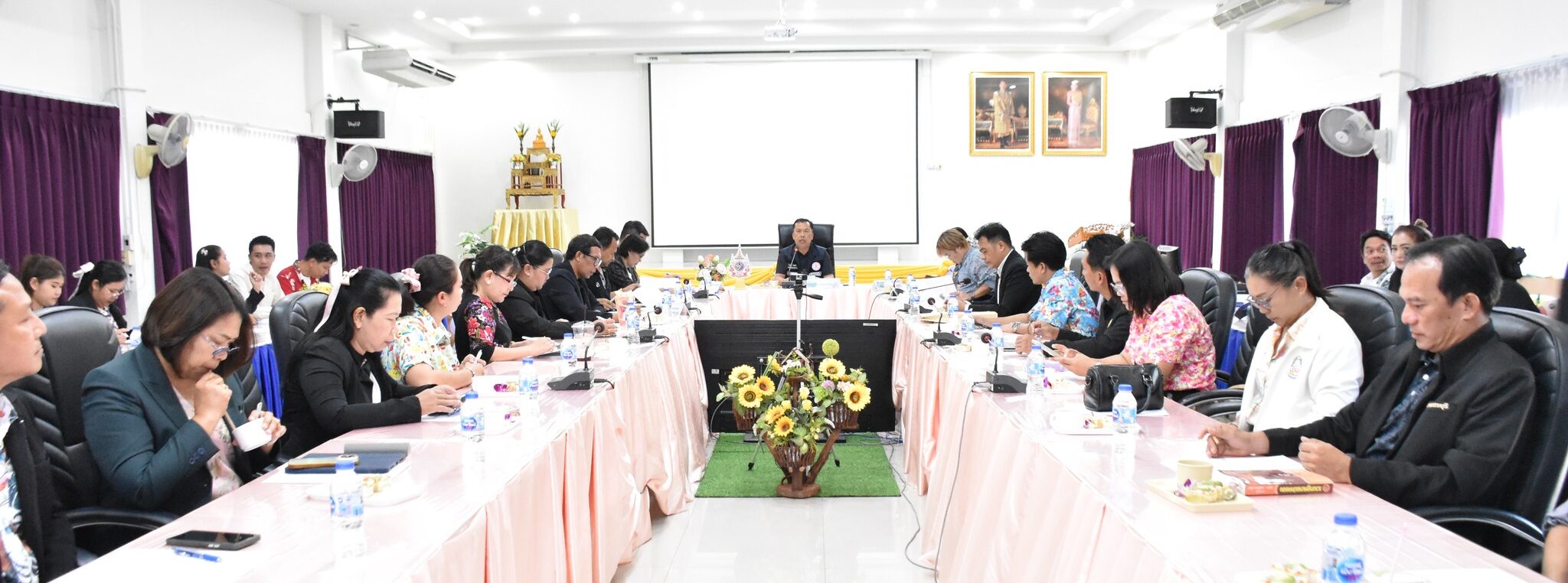 ประชุมคณะกรรมการประเมินโครงการสถานศึกษาสีขาวปลอดยาเสพติด และอบายมุข ระดับจังหวัด ครั้งที่ 1/2569