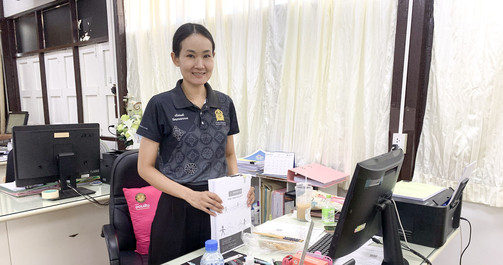 ร่วมกิจกรรม 5ส ภายใต้โครงการส่งเสริมคุณธรรม  “องค์กรคุณธรรม” ประจำปีงบประมาณ พ.ศ. 2569