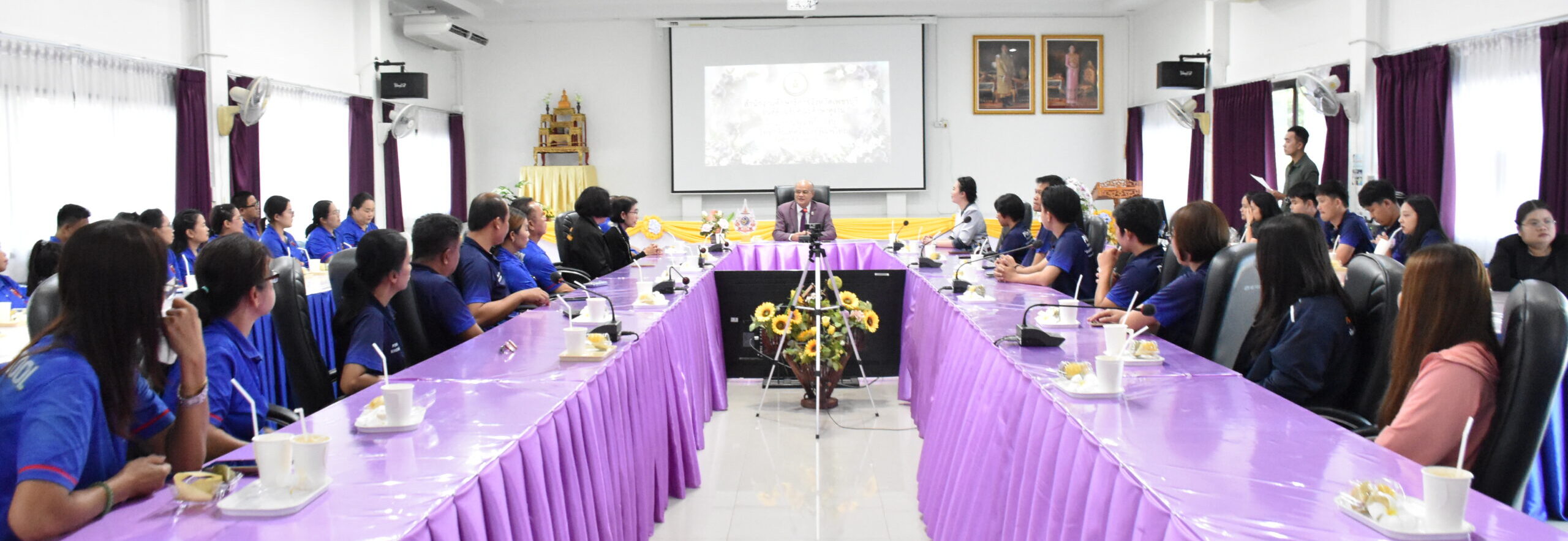 ต้อนรับคณะศึกษาดูงานจากวิทยาลัยเทคโนโลยีพิมพ์ไทยและโรงเรียนพิมพ์ใจวิทย์ แลกเปลี่ยนแนวทางยกระดับคุณภาพการศึกษา